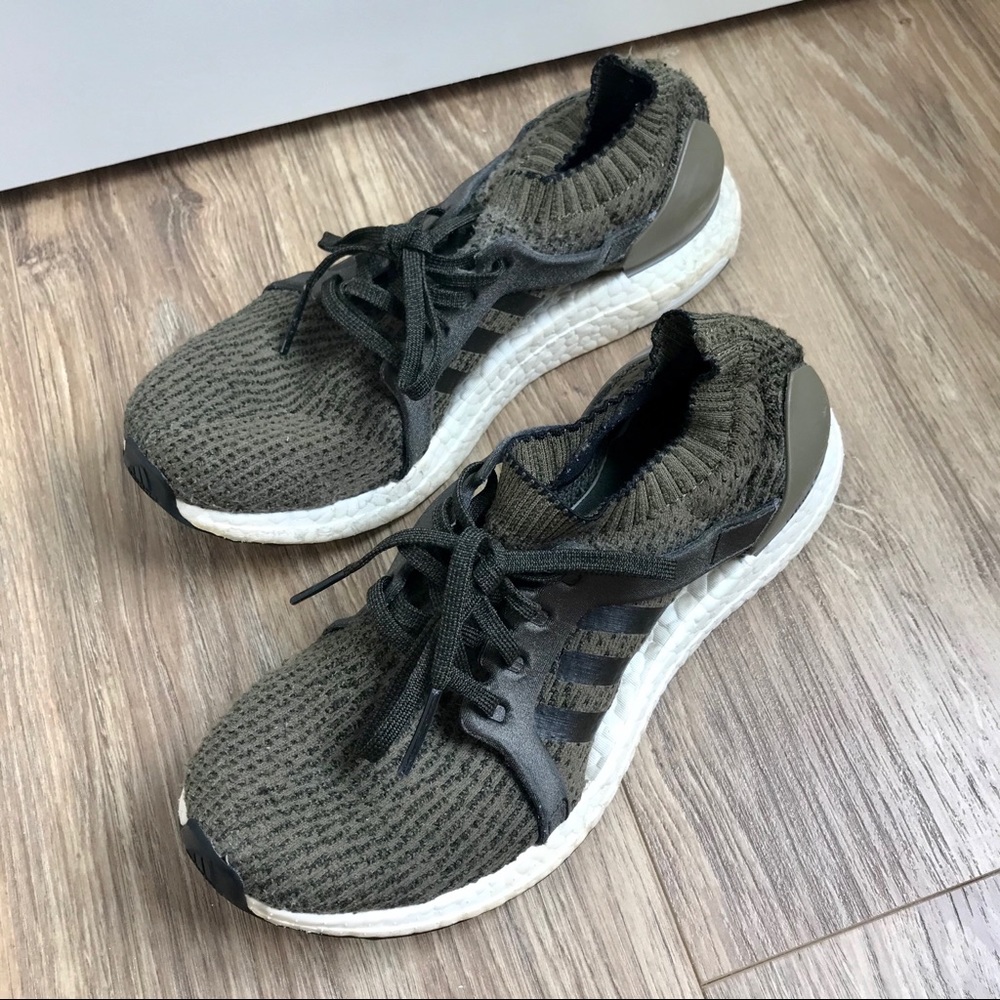 Adidas Olive Ultraboost Women Size 8